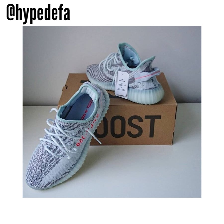 Image of Yeezy boost 350 V2 “blue tint”