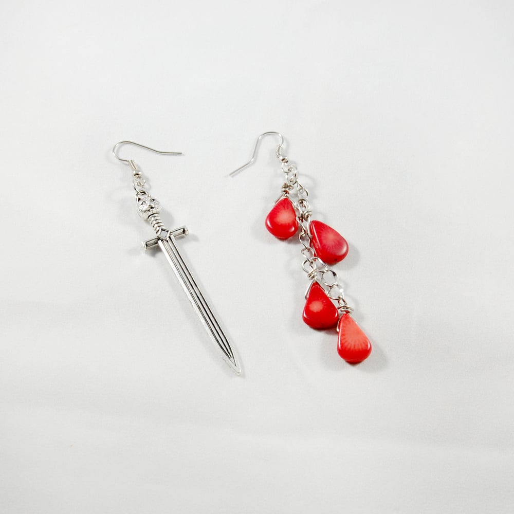 Image of BLOOD EARRINGS