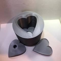 Image of Heart 3 D Mold