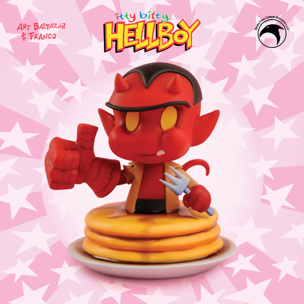 Image of Hellboy: Limited Edition itty bitty Hellboy statue! Less than 10 left! 