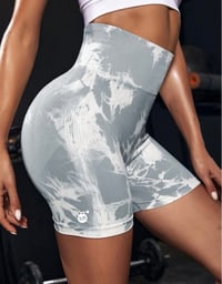 Image 2 of Gray Swirl Shorts