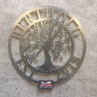 Image 4 of Personalized Tree of Life with Last Name and Established Year