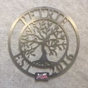 Personalized Tree of Life with Last Name and Established Year