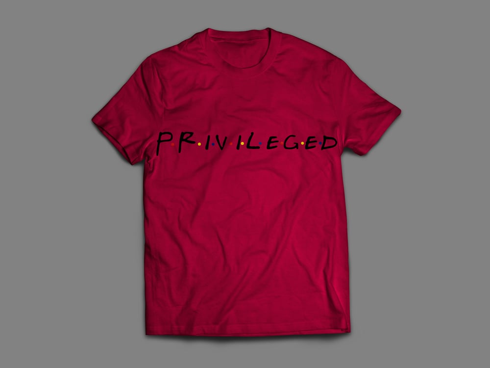 Image of Privileged T-Shirt "Black"