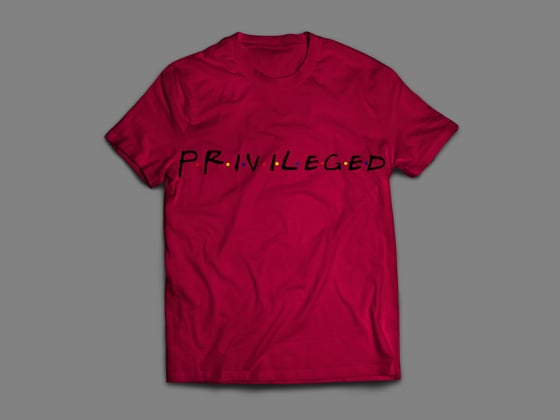 Image of Privileged T-Shirt "Black"