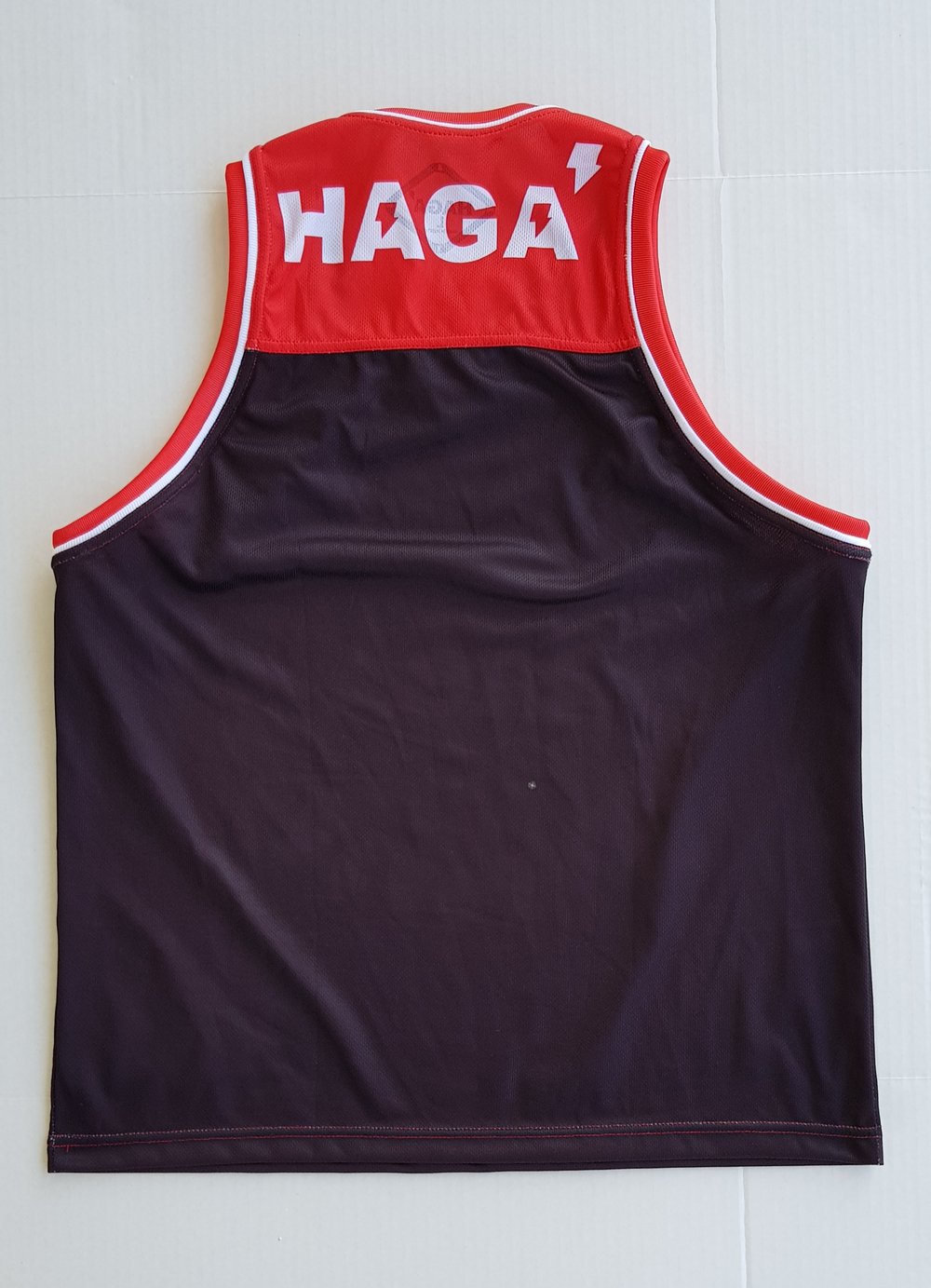 Image of RED/BLACK LATTE AND SLING LOGO TANK