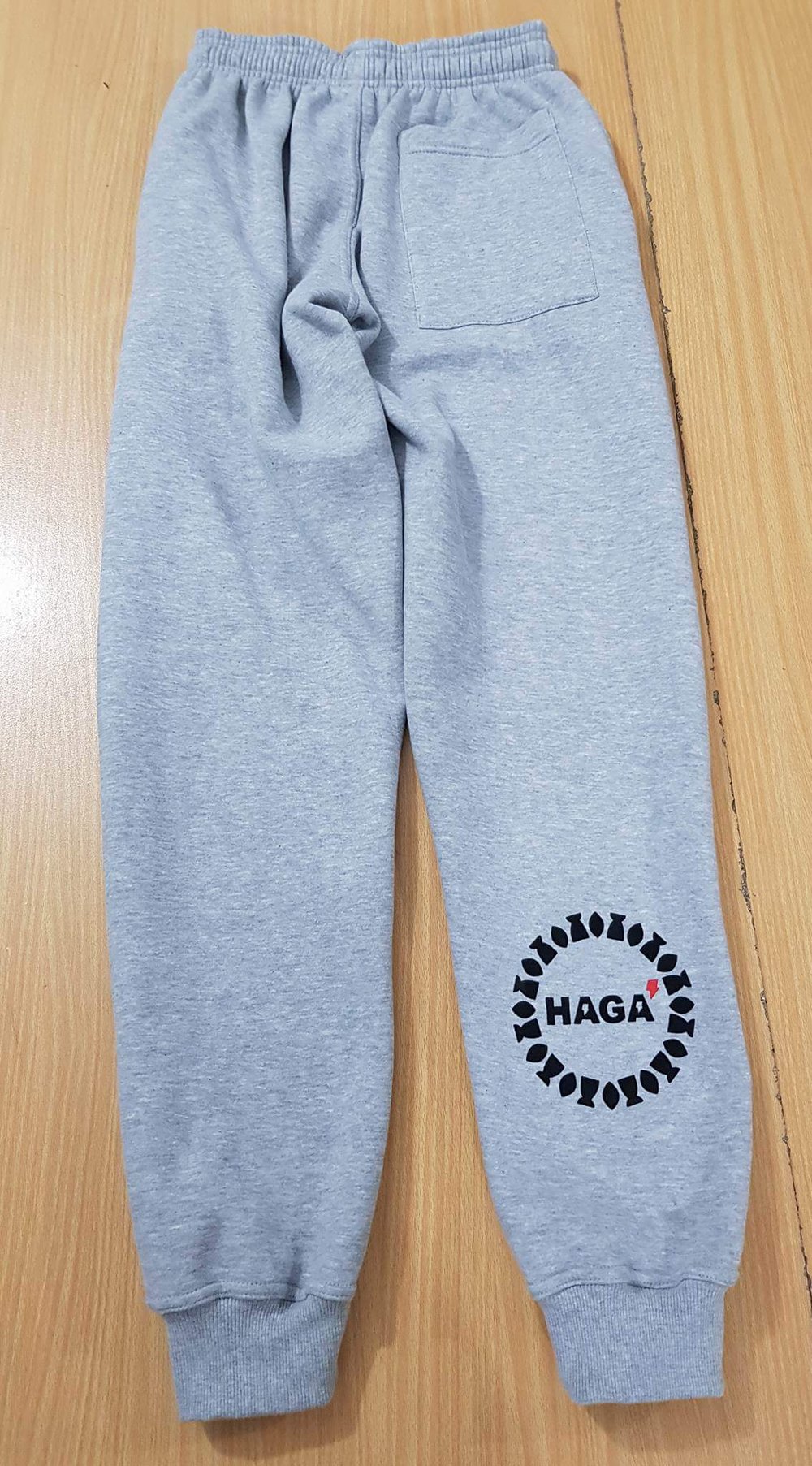 Image of GRAY LOGO JOGGERS