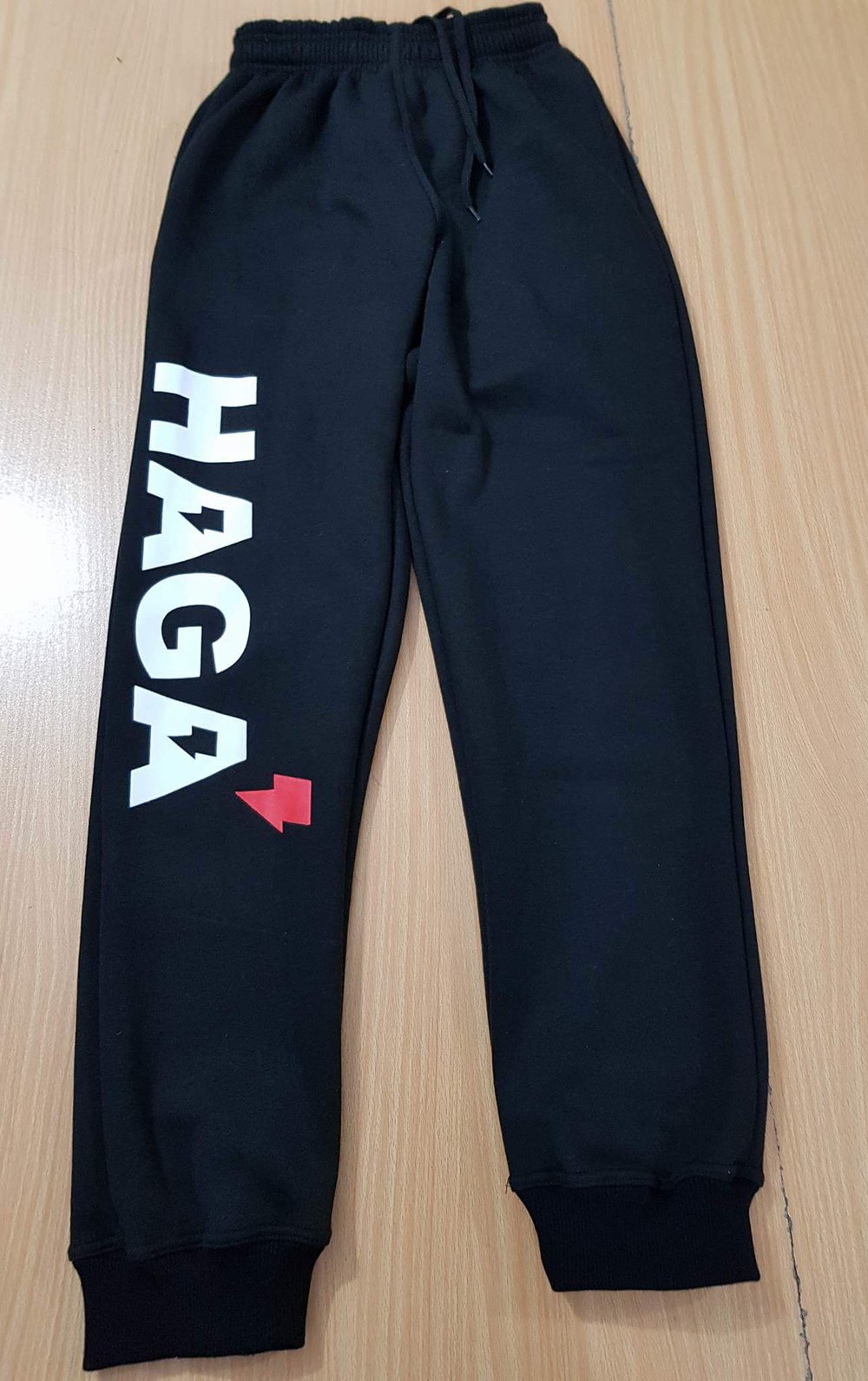 Image of BLACK LOGO JOGGERS