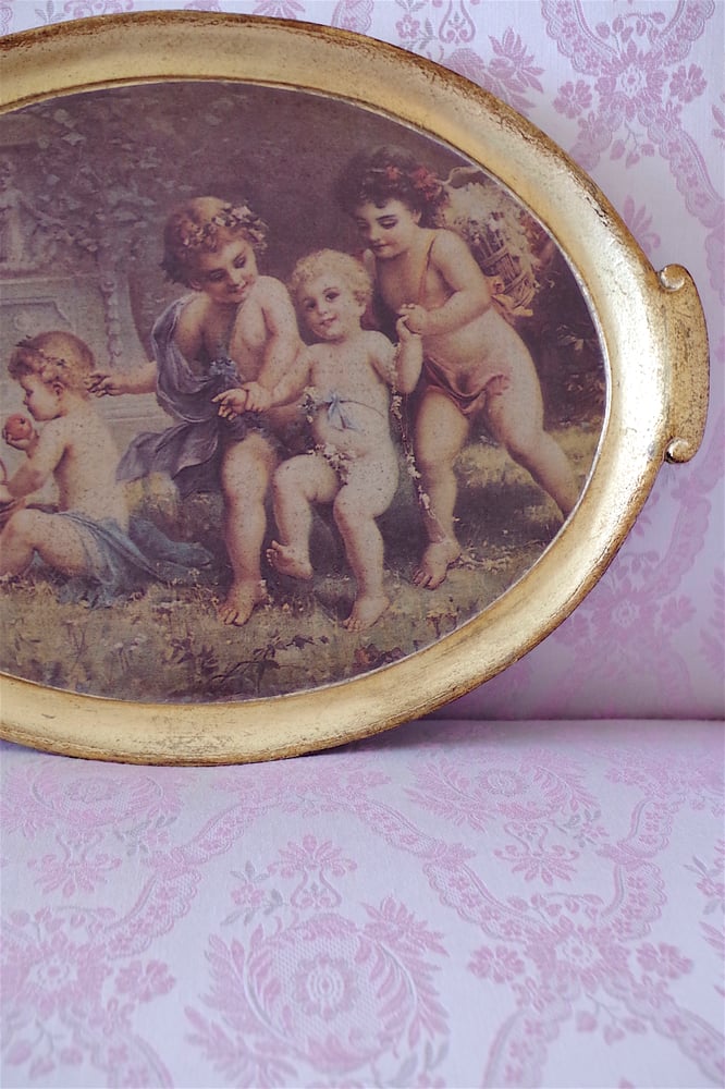 Image of Italian Putti Tray