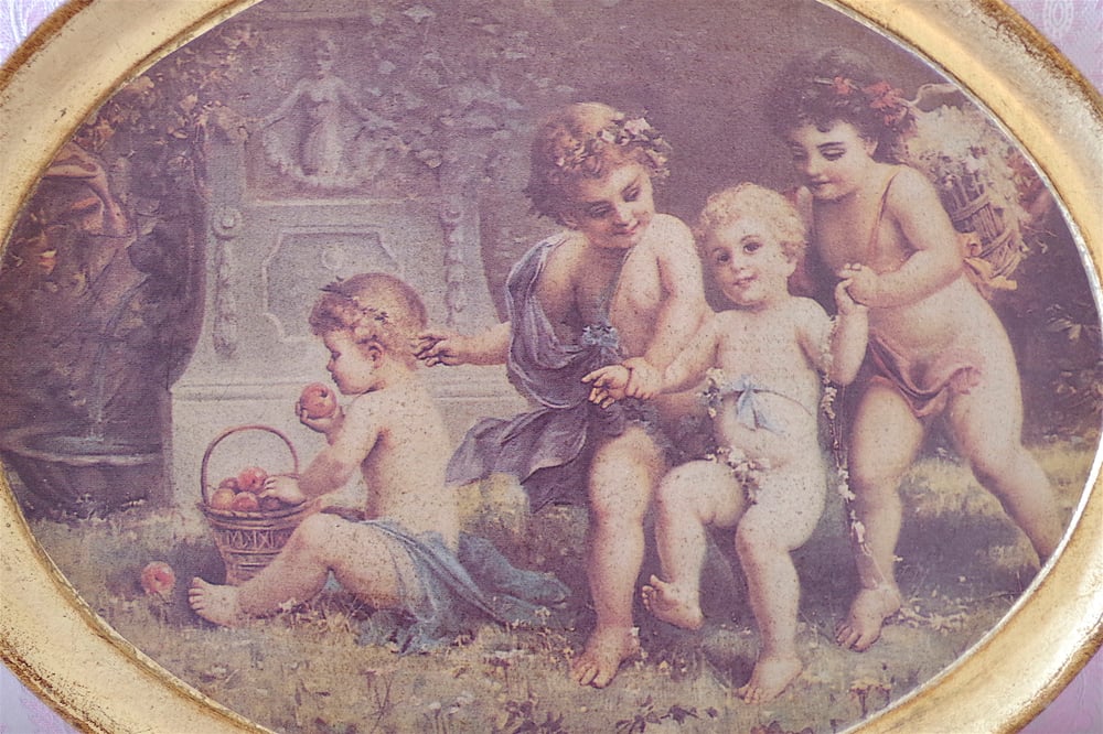 Image of Italian Putti Tray