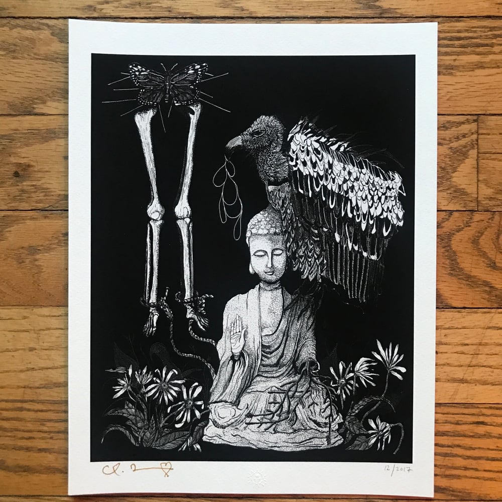 Image of "Enlightenment" 8.5"x11" Giclee Fine Art Print