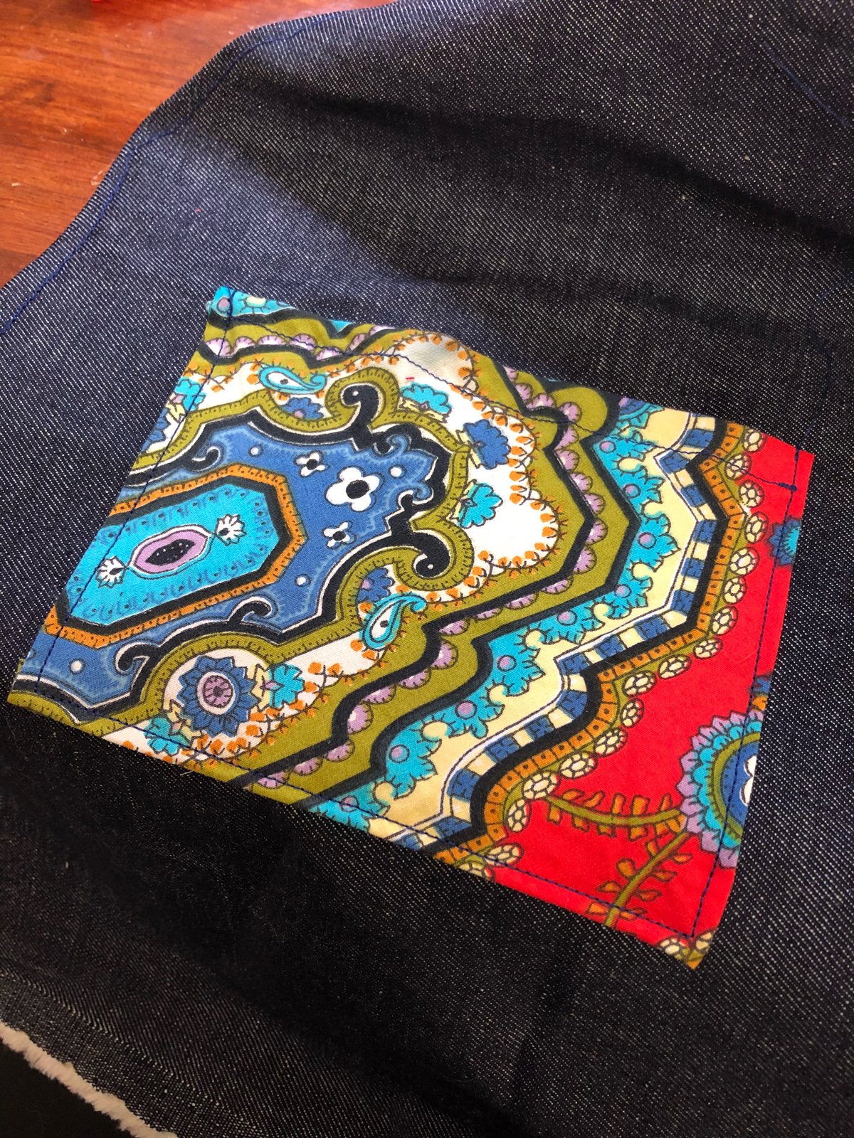 Image of Kids Apron - Retro Pocket