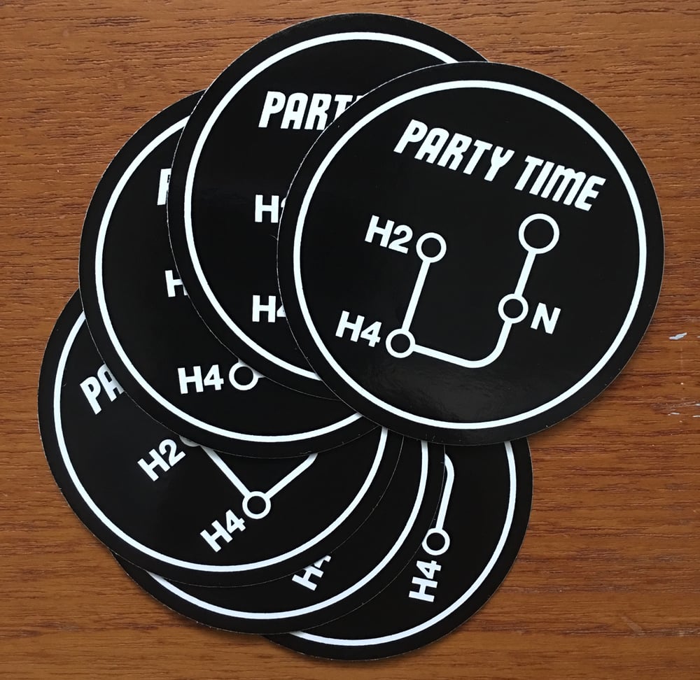 Image of PARTY TIME Decal