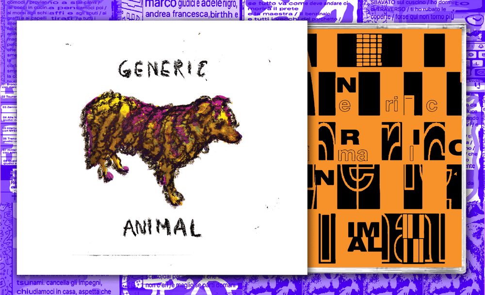 Generic Animal - S/T (CD)