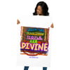 "QUEER TRANS PEOPLE ARE DIVINE" (2020) Poster