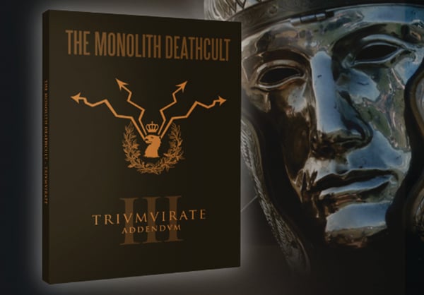 Image of THE MONOLITH DEATHCULT - Trivmvirate, Addendvm. Deluxe CD.