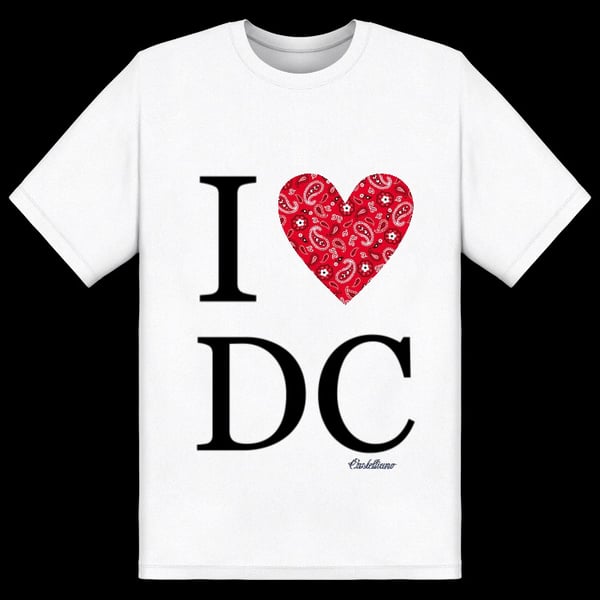 Image of "I LOVE DC" T-SHIRT