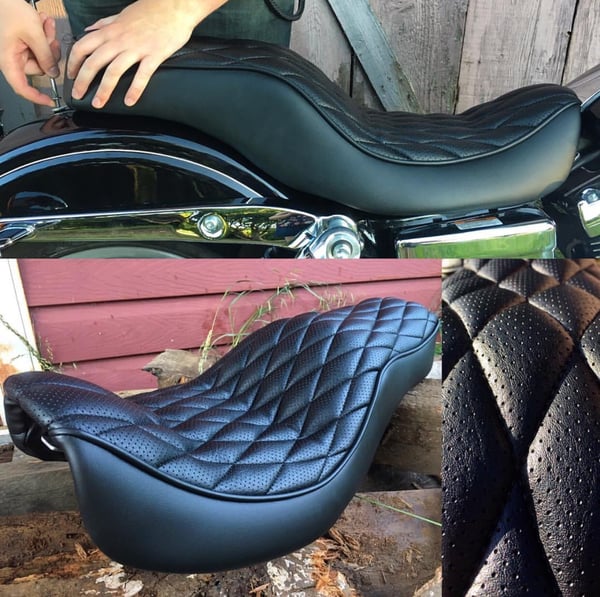 Image of Diamond Stitched Custom Seat