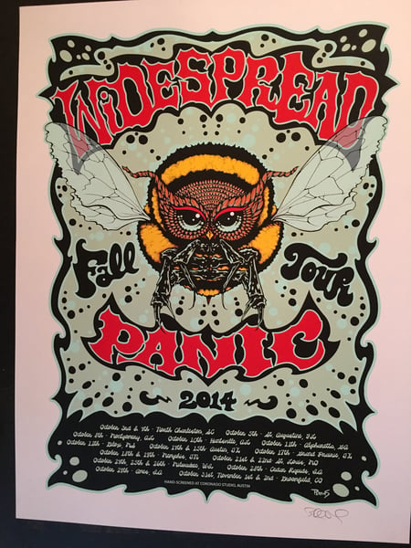 Image of Widespread Panic - Fall Tour 2014 poster
