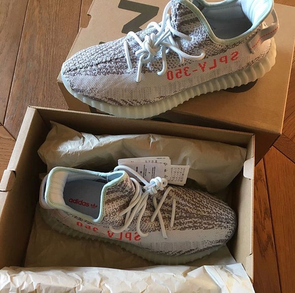 Image of Adidas Yeezy Boost 350 V2 “Blue Tint”