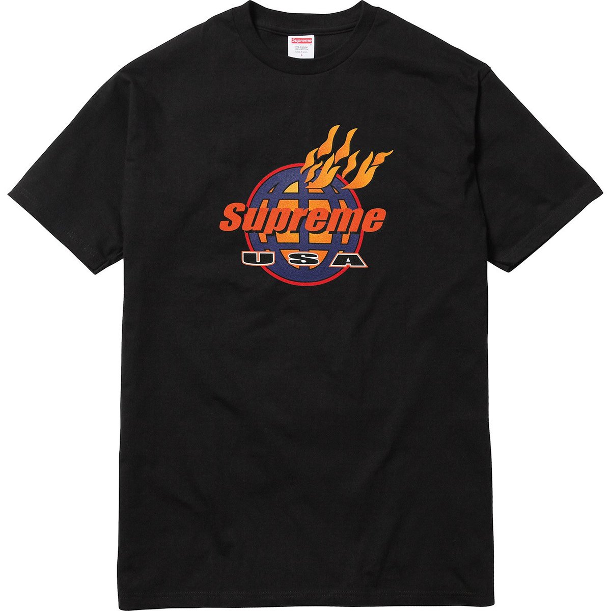Image of Supreme Fire T Shirt