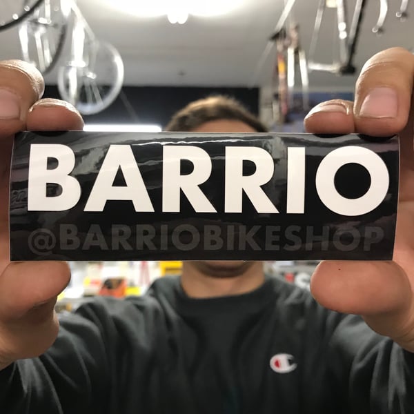 Image of BARRIO sticker