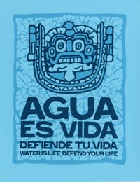 Image 1 of Tlaloc - Agua es Vida (Small print, 2017)