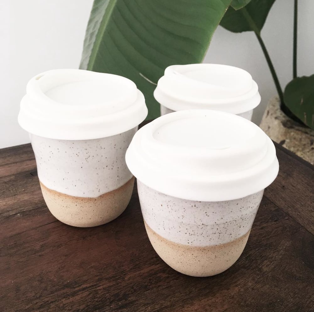 Image of Handmade Ceramic Coffee Cup