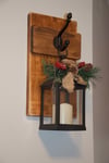 Rustic Shelves w/ hook