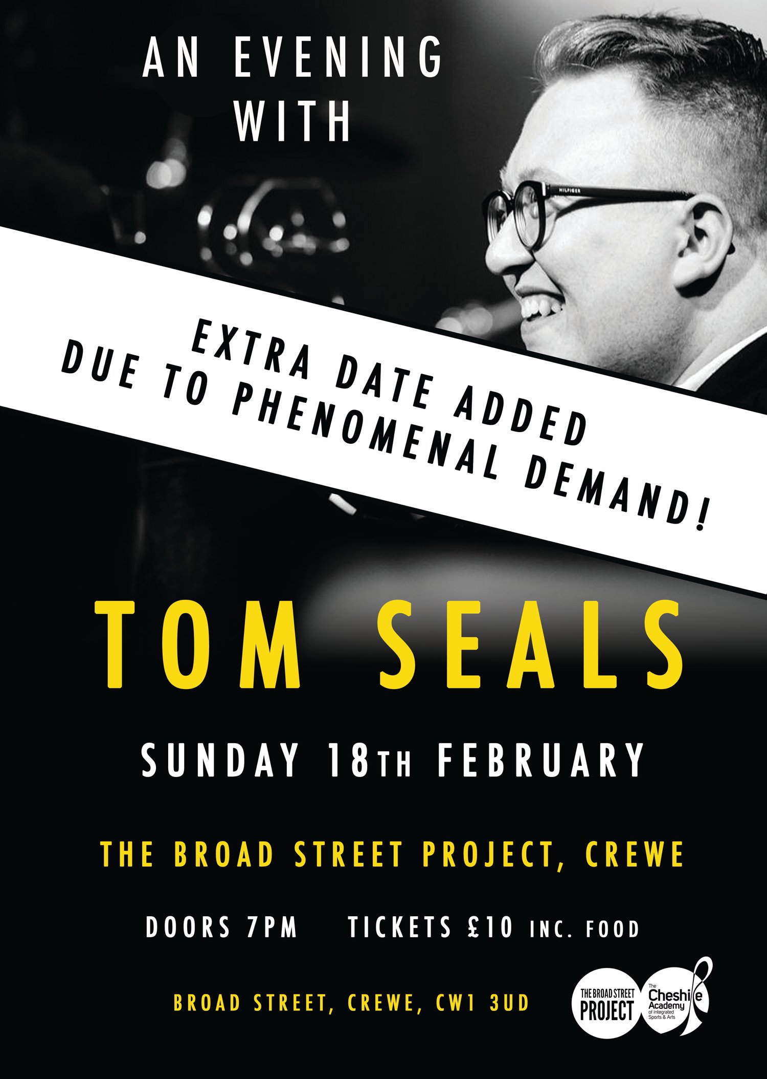 Image of An Evening with Tom Seals EXTRA DATE (18th Feb)