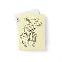 Poker playing cards I Begeth 