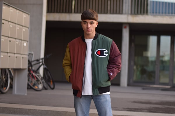 Image of Supreme®/Champion® Color Supreme Blocked Jacket