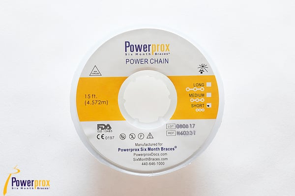Image of Powerchain - Short Clear (15 ft Roll)