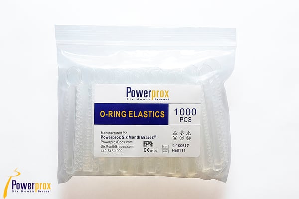 Image of O Ring Elastics Clear (1000 Pack)