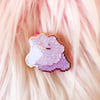 Glitter Blob Enamel Badge