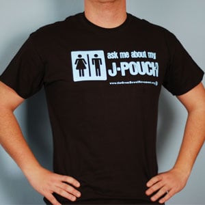 Image of Ask Me About My J-Pouch T-Shirt - Youth