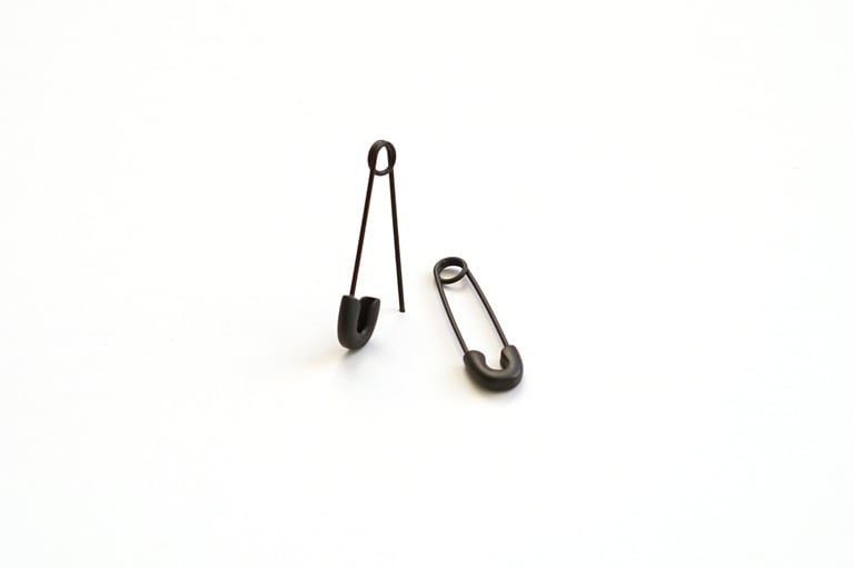Image of Safety Pin Earrings