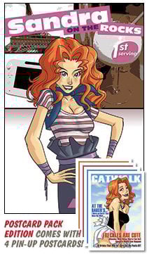 Image of Sandra On The Rocks Vol. 1