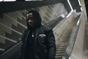 Image of White Logo | Black Jacket