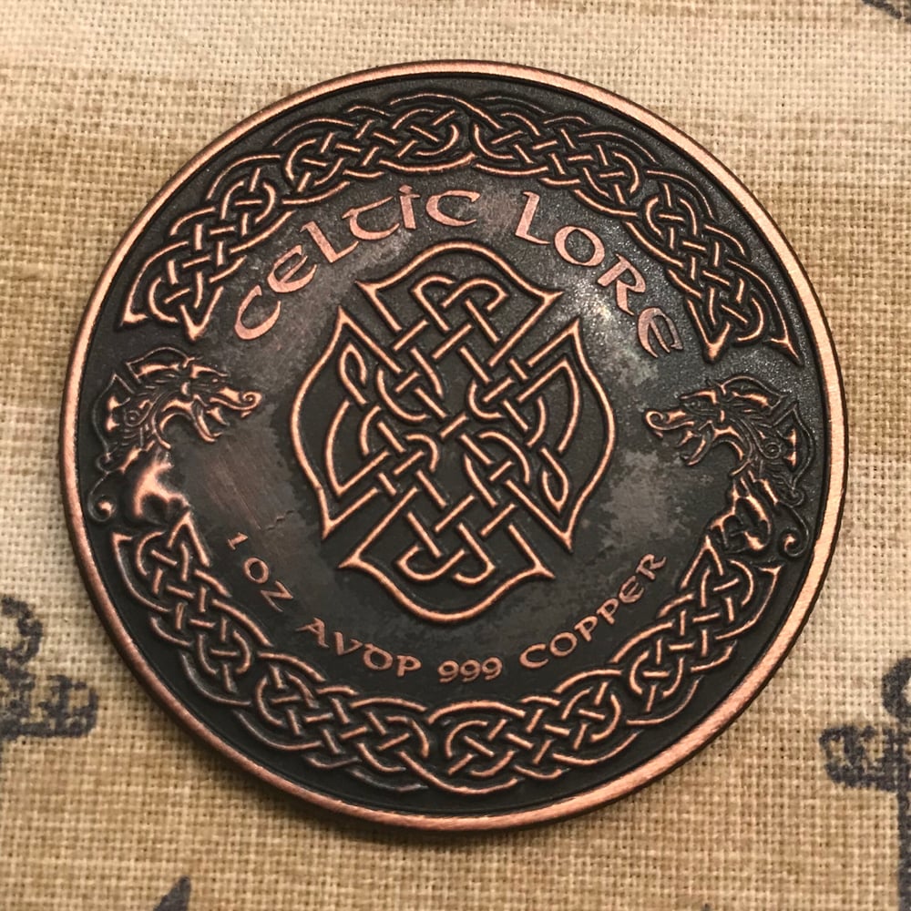 Image of Banshee 1oz Copper Challenge Coin