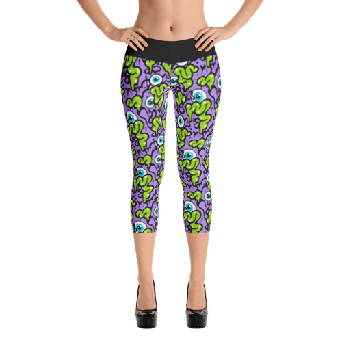 Tiled & Styled' Capri Leggings – Art & Design of Jeremy Arviso