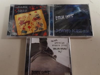 Image of DARK HALF-THE REAL AMERICAN HORROR STORY,GRAVEYARD BLUEZ , AND CHAPTERS 3 CD COMBO PACK