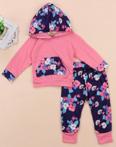 Image of Floral Sweater Set