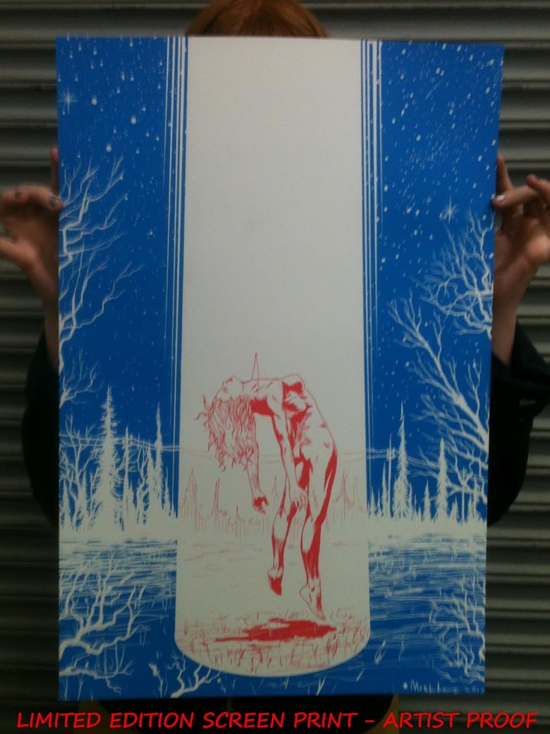 Image of Lightbeam Artist Proof Screenprint Limited Edition 