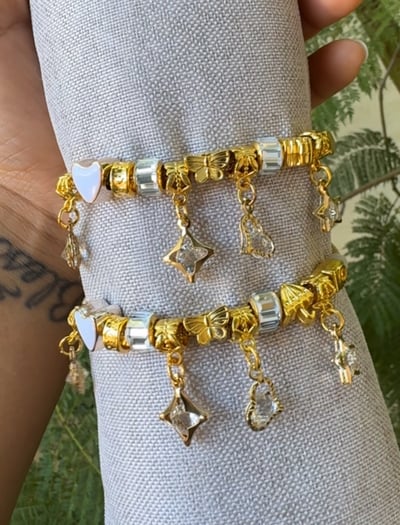 Image of (New!) Gold Darling Bracelets 