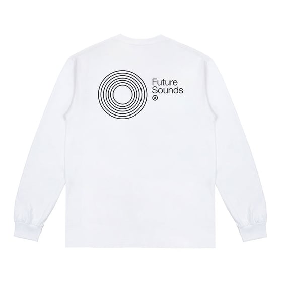 Image of Future Sounds L/S T-shirt (White)