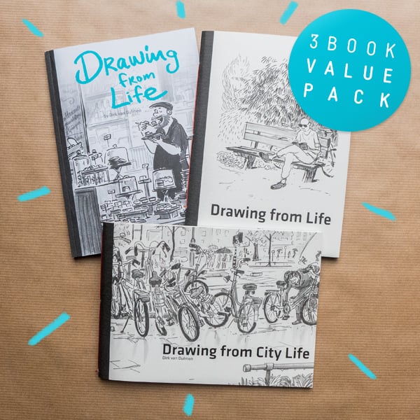 Image of 3 Book Value Pack - Drawing from Life books