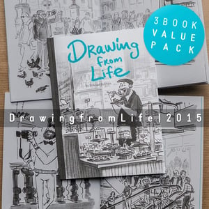 Image of 3 Book Value Pack - Drawing from Life books