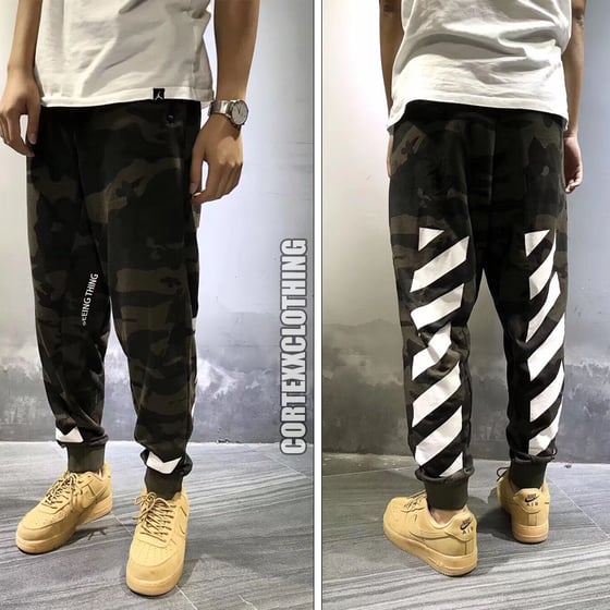 Image of Off-White Camouflage Sweatpants
