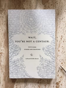 Image of WAIT, YOU'RE NOT A CENTAUR - Book & CD
